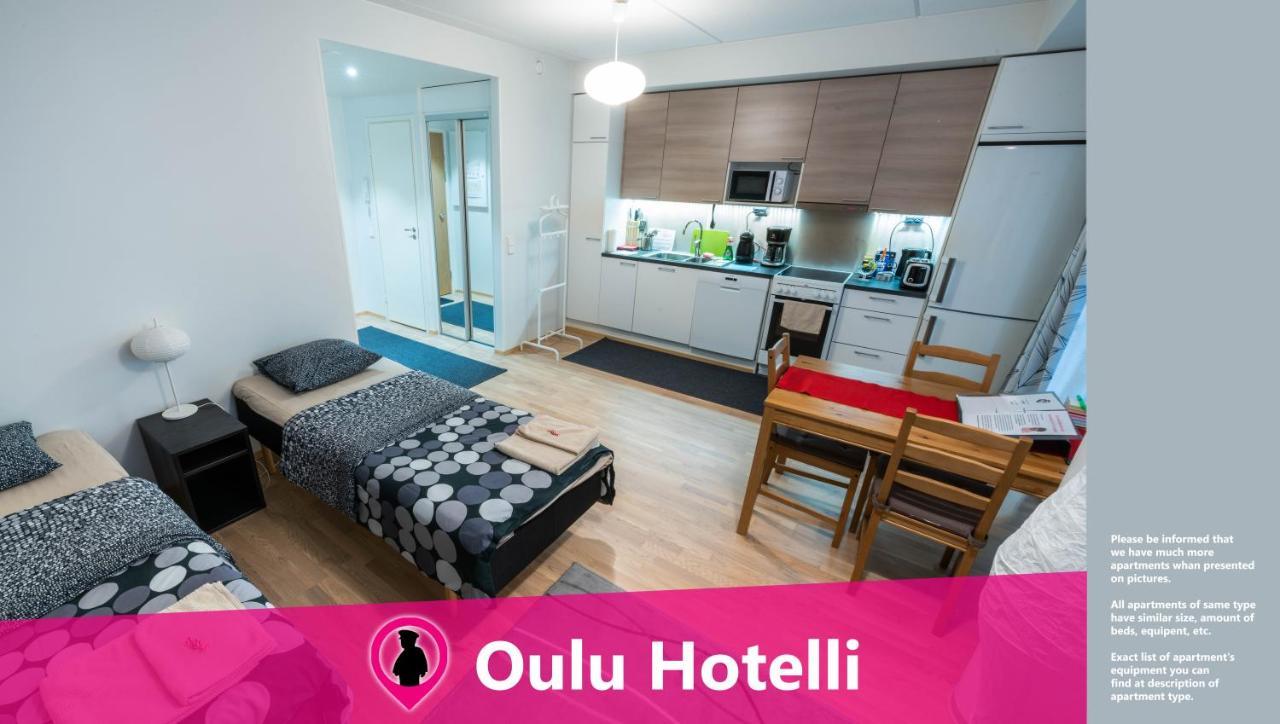 Oulu Hotelli Apartments ภายนอก รูปภาพ