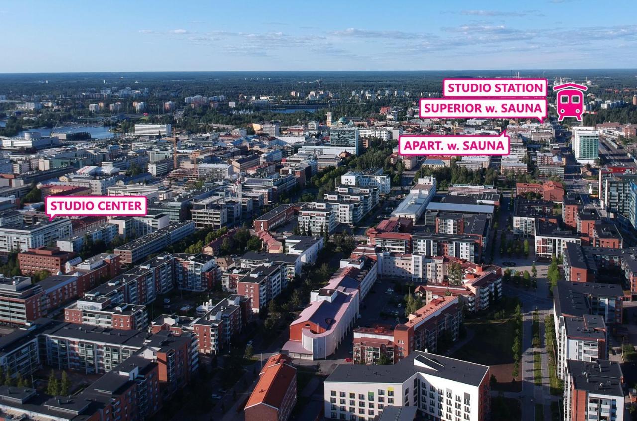 Oulu Hotelli Apartments ภายนอก รูปภาพ